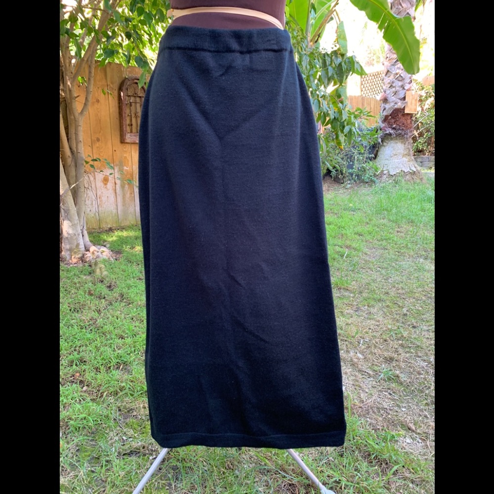 Vintage Karen Scott knit skirt.